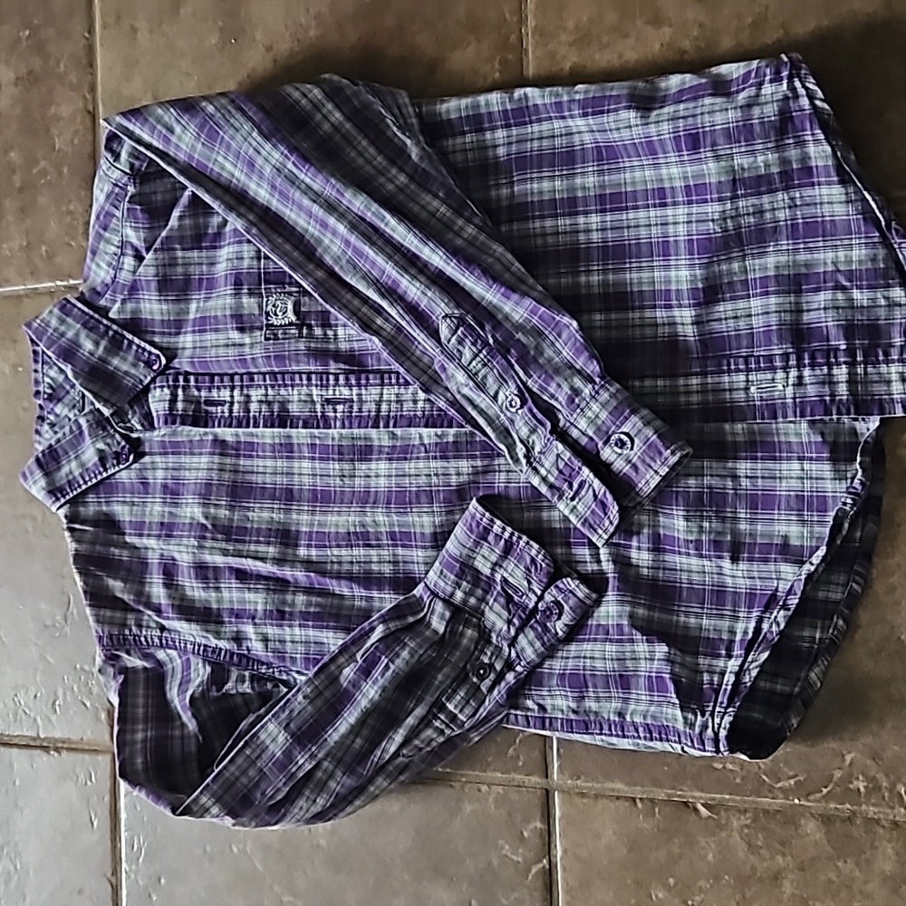 Boys cinch button up shirt size 4/5